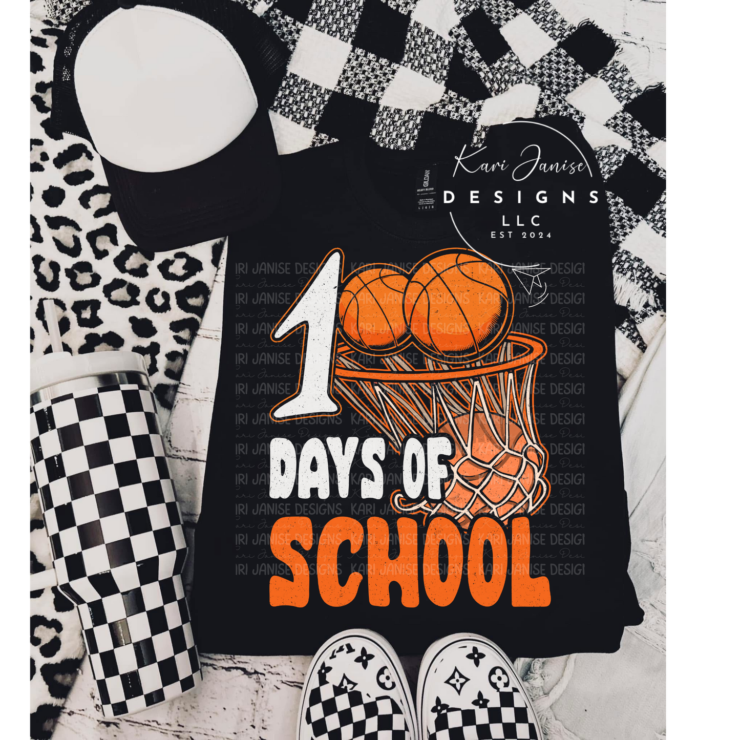 Basketball 100 Days of School