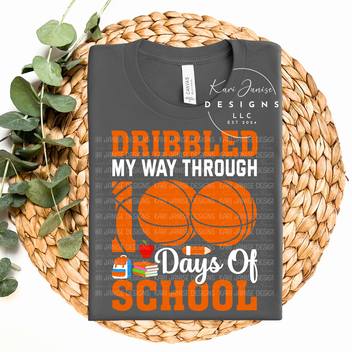 Dribbled My Way Through 100 Days