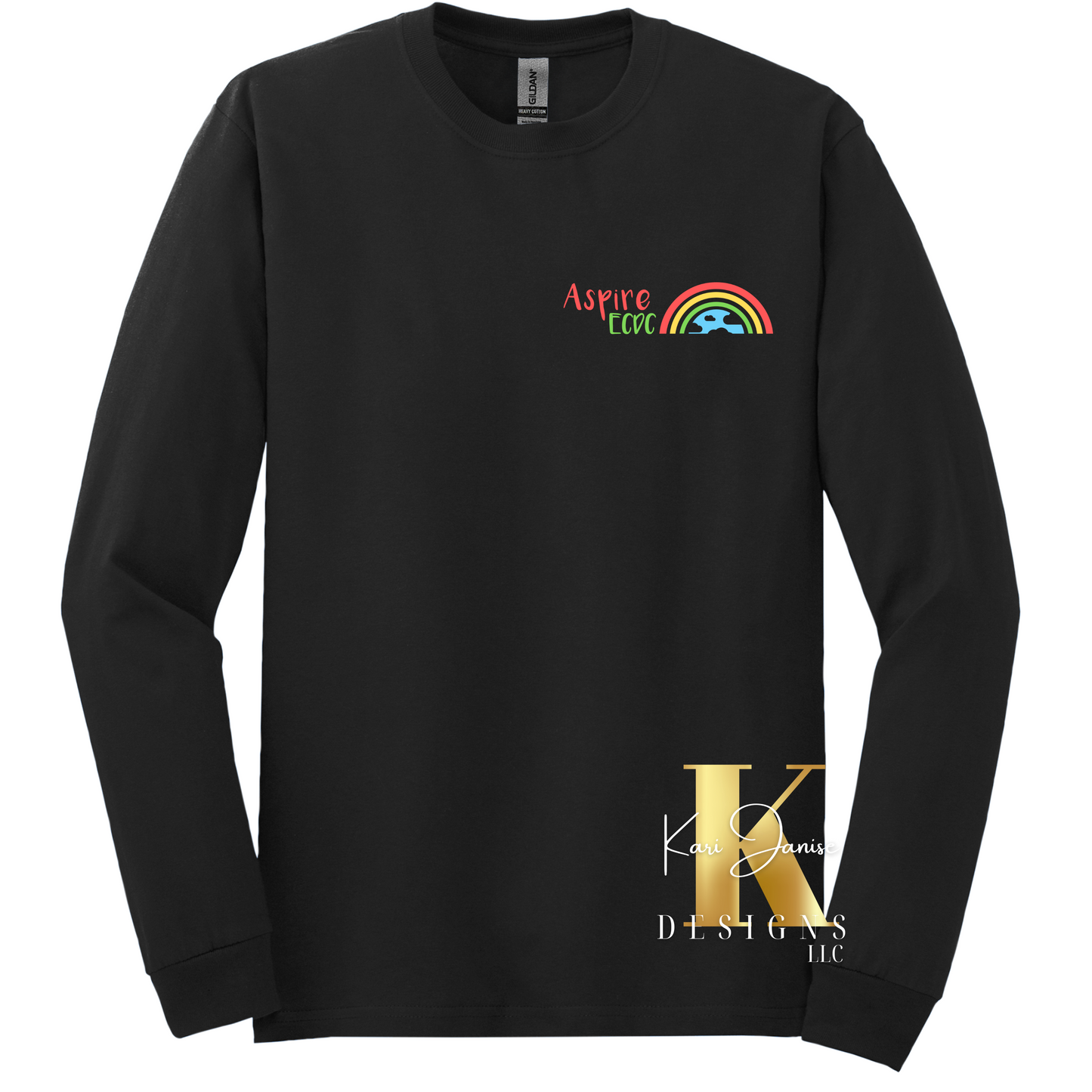 Aspire ECDC Childcare Long Sleeve Tee