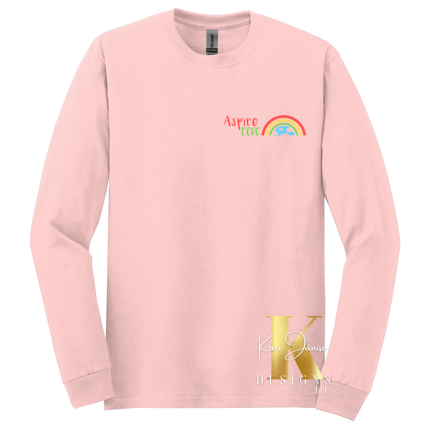 Aspire ECDC Childcare Long Sleeve Tee