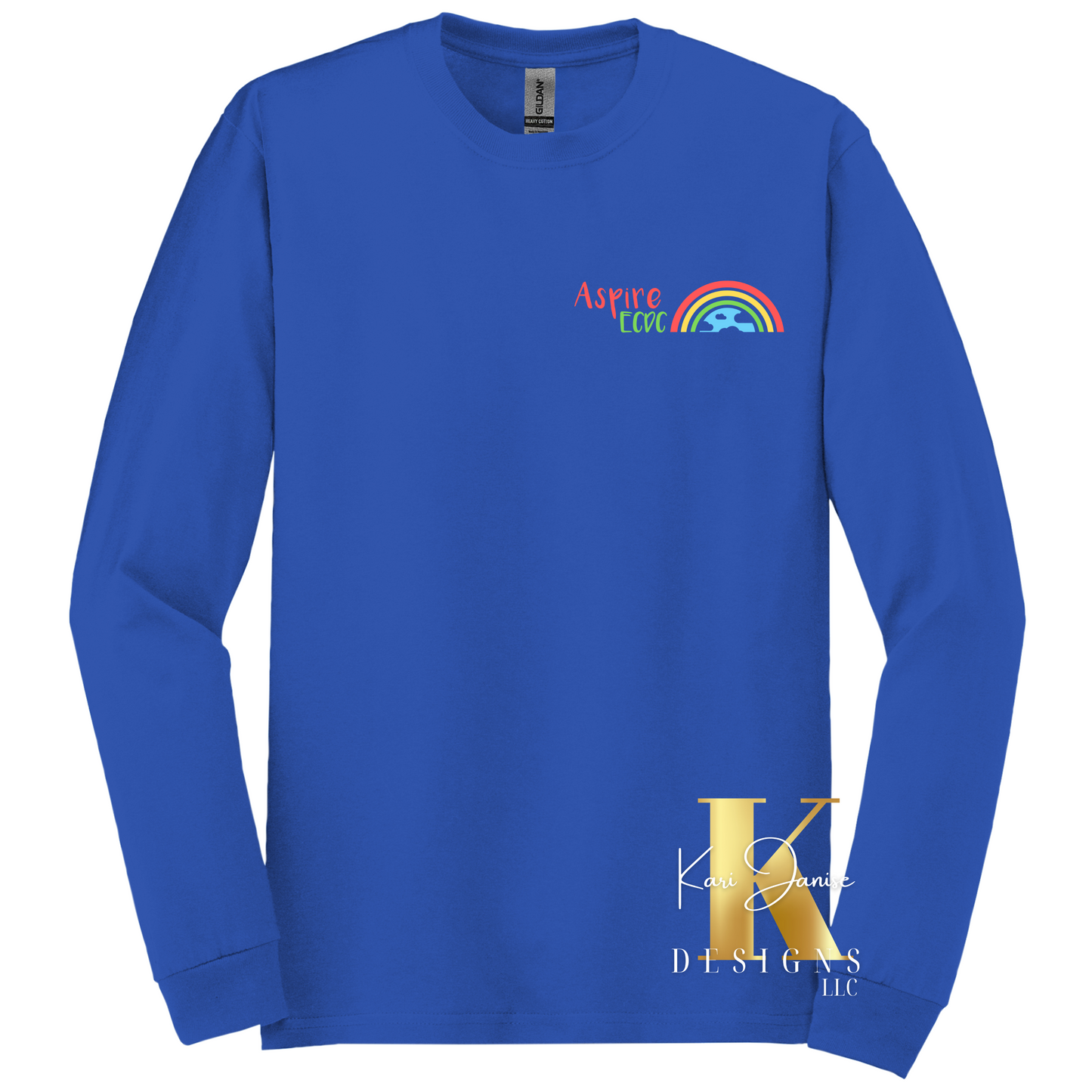 Aspire ECDC Childcare Long Sleeve Tee