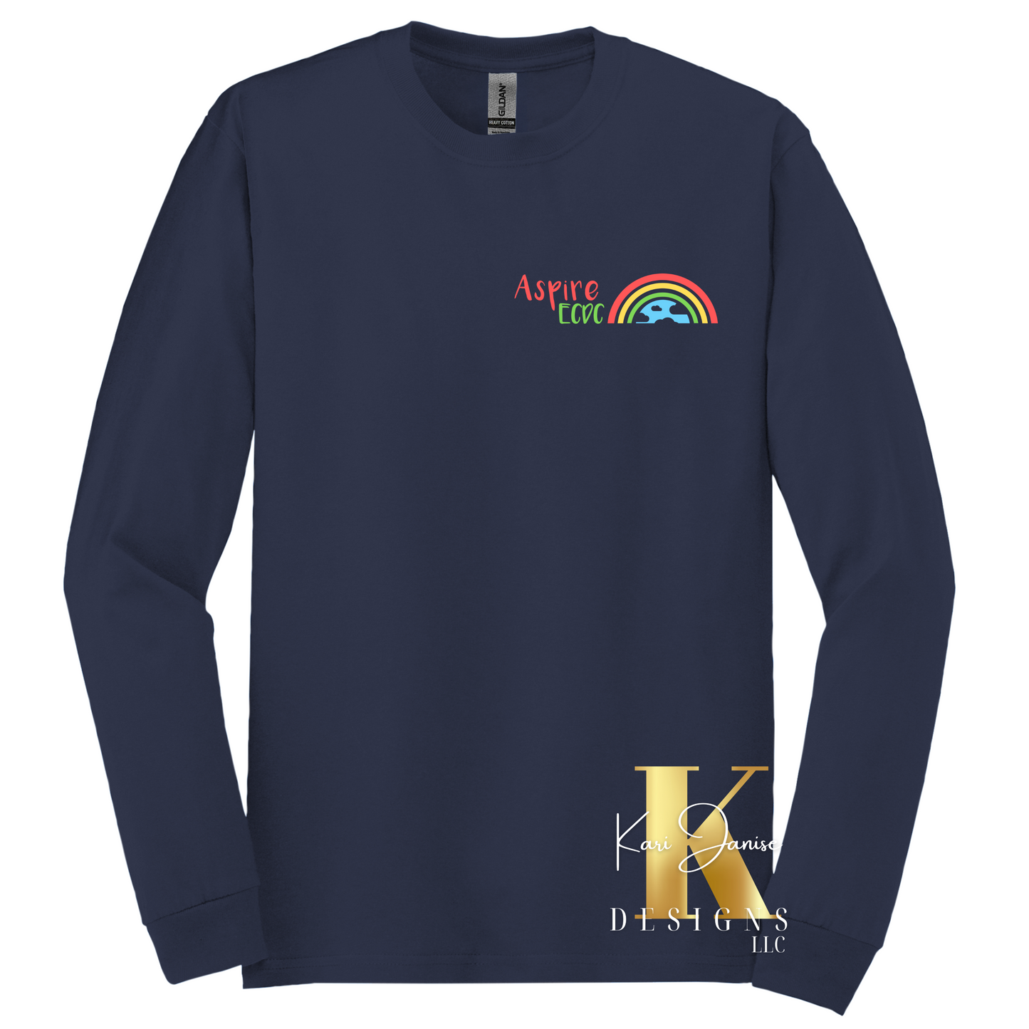 Aspire ECDC Childcare Long Sleeve Tee