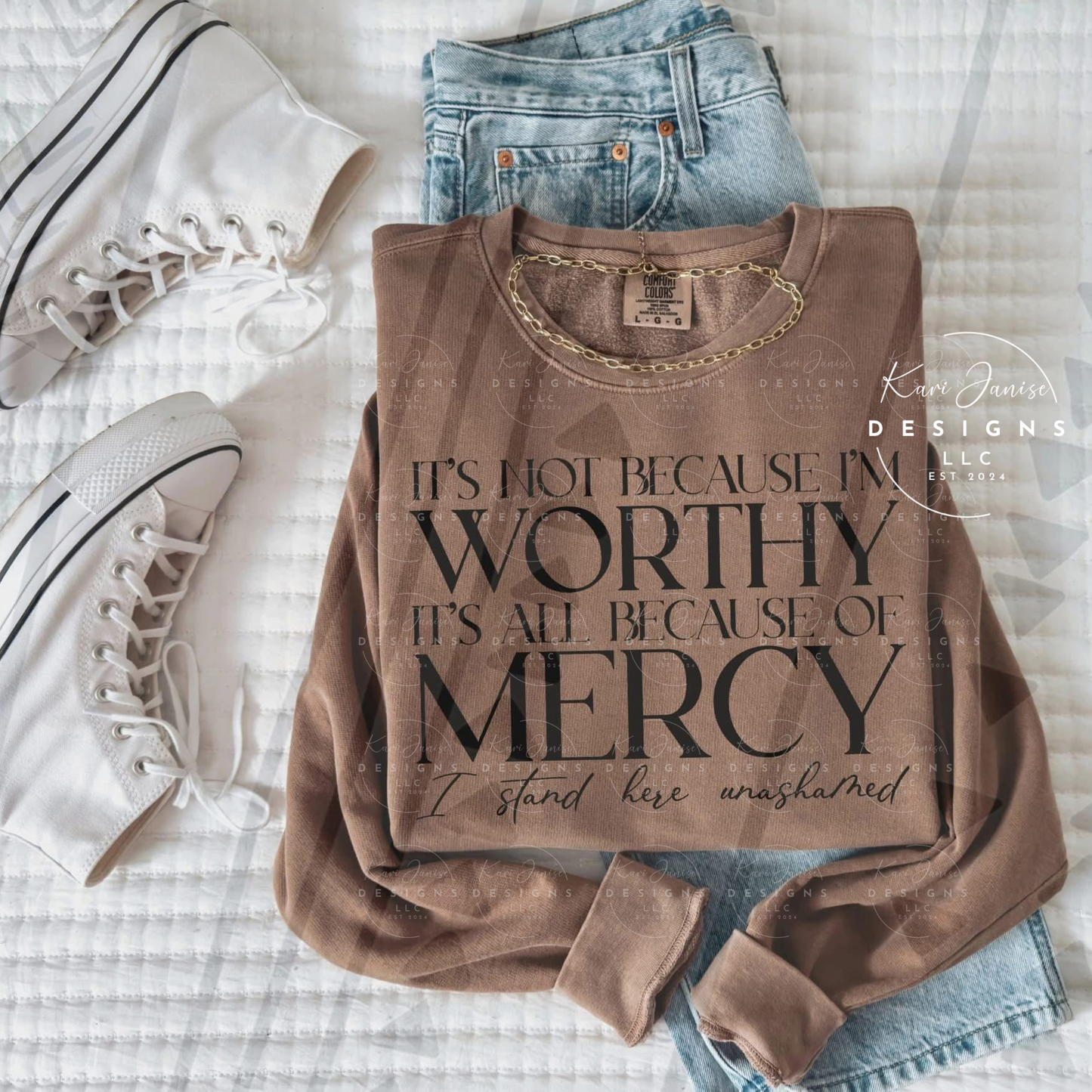 It’s Not Because I’m Worthy, It’s All Because of Mercy