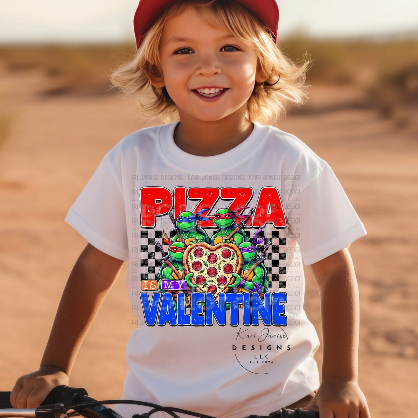 Pizza Is My Valentine Ninja T’s