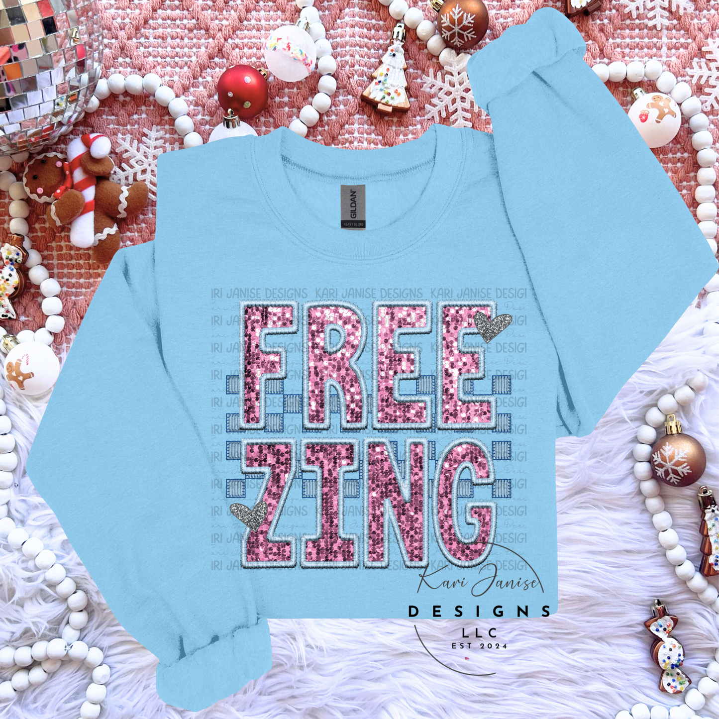 Freezing Faux Sequin