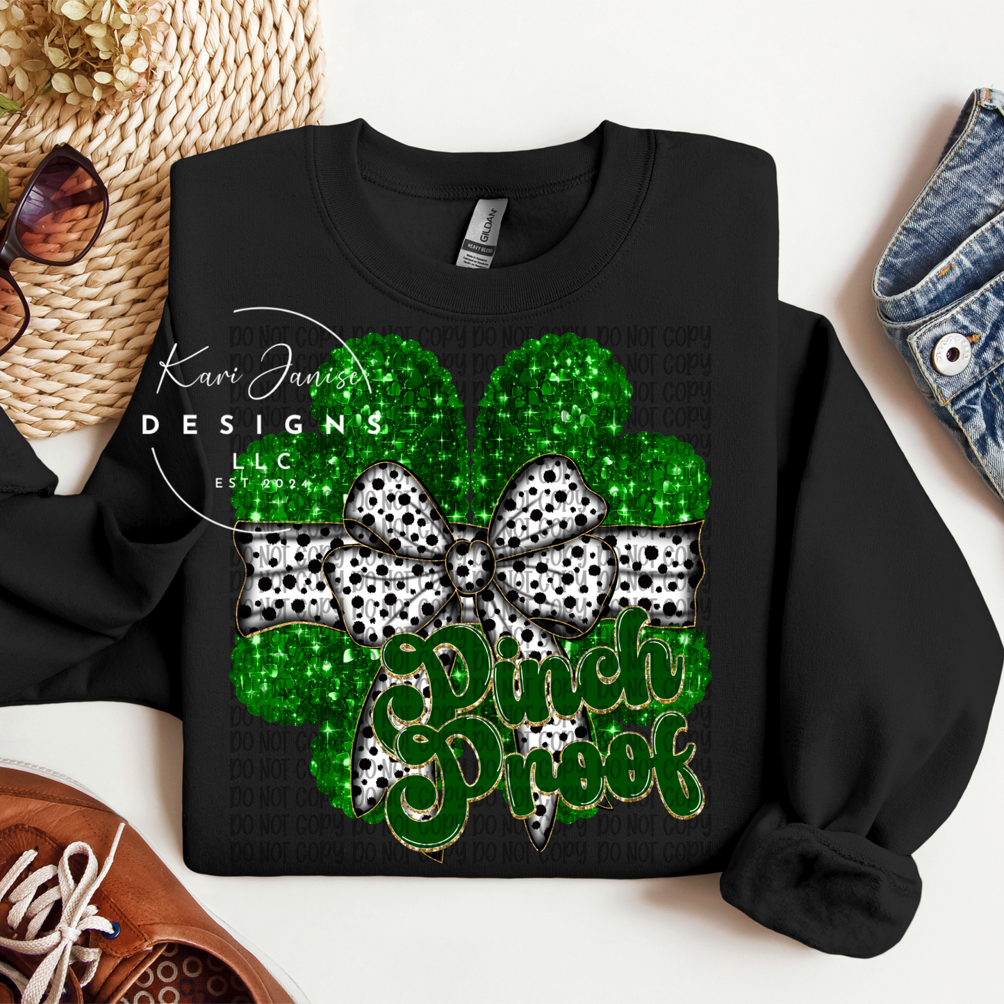 Pinch Proof Faux Sequin