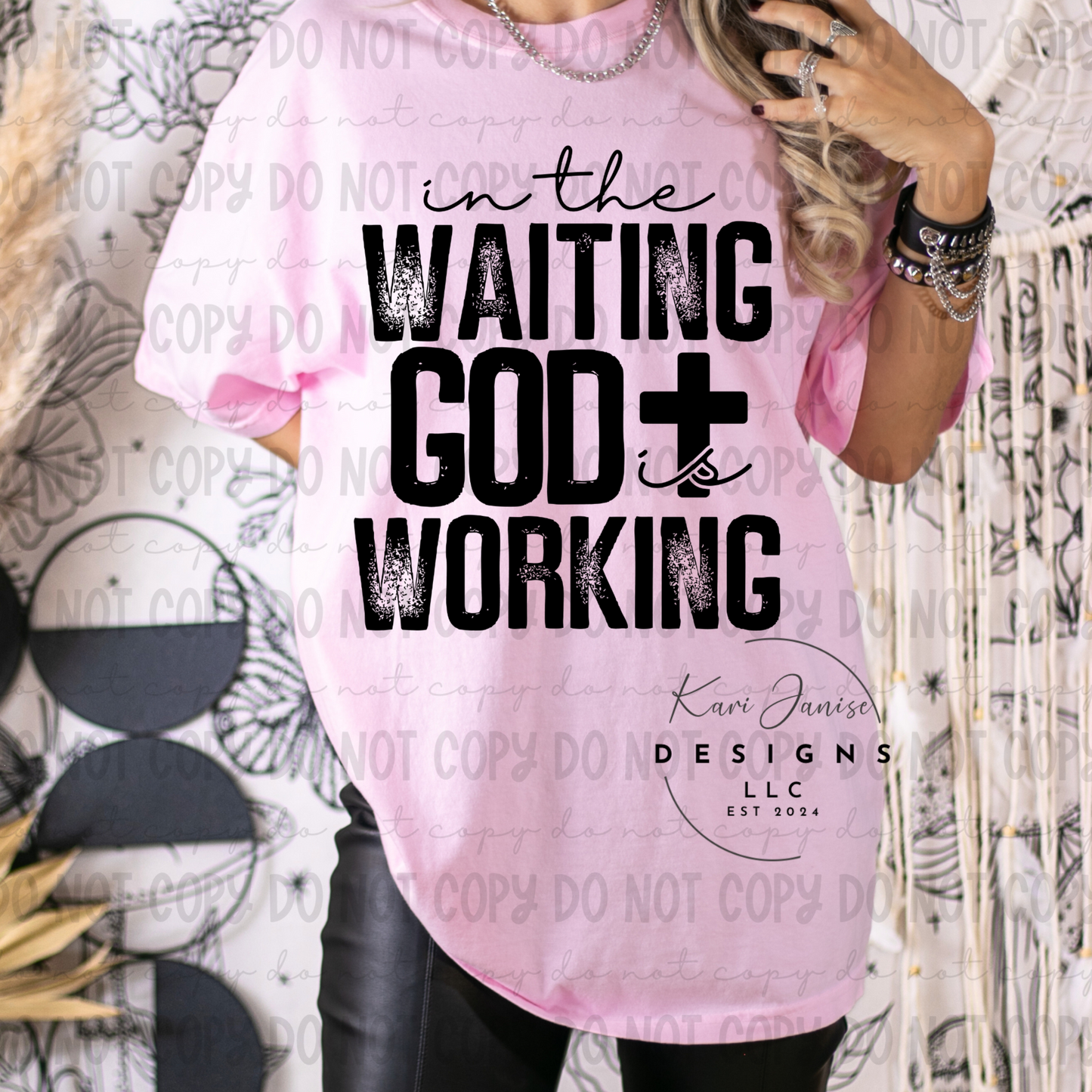 In The Waiting God Is Working