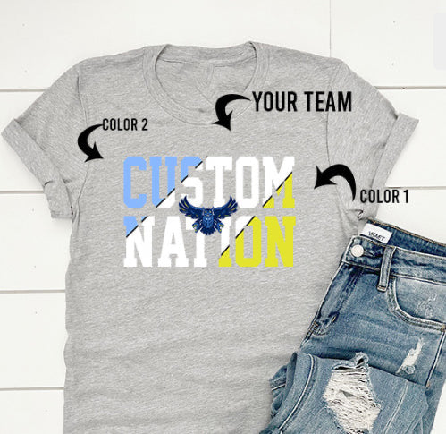 Custom Nation - Any School/Team