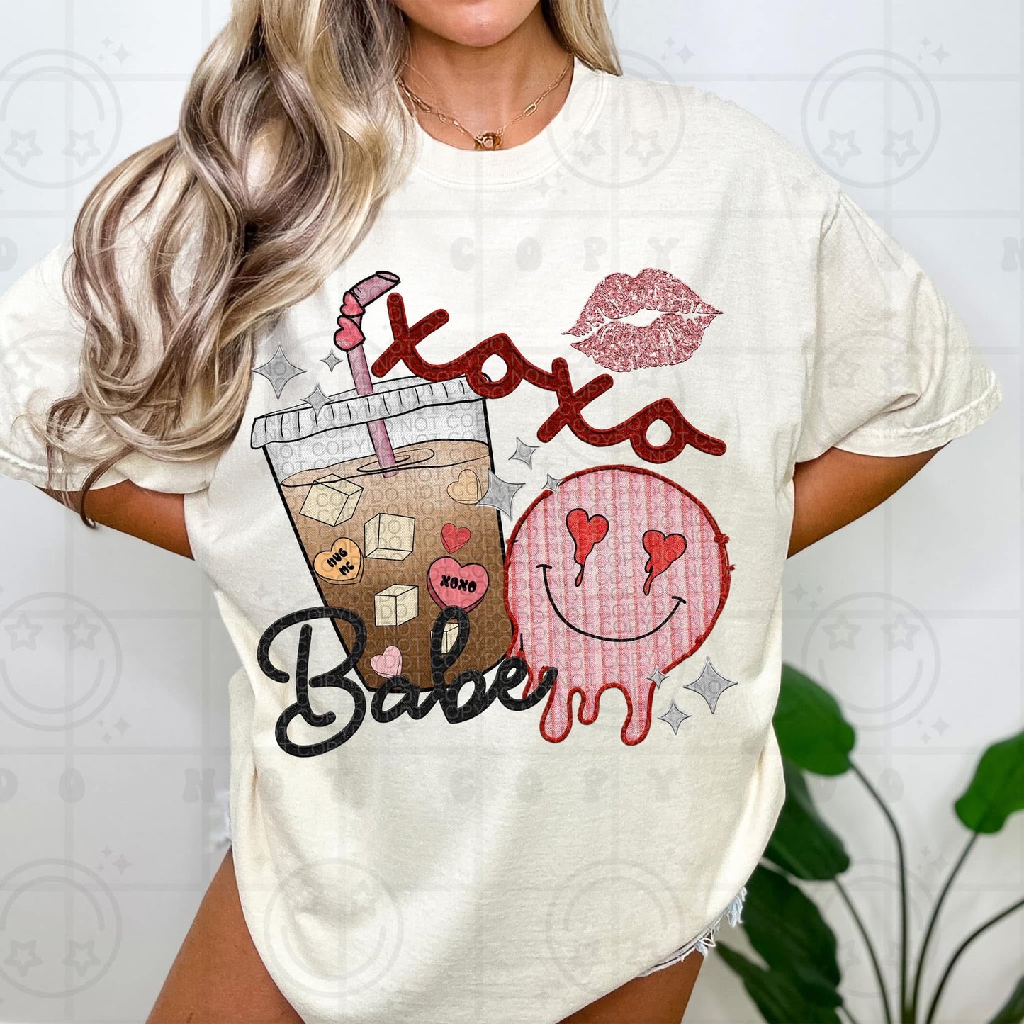 XOXO Iced Coffee Babe