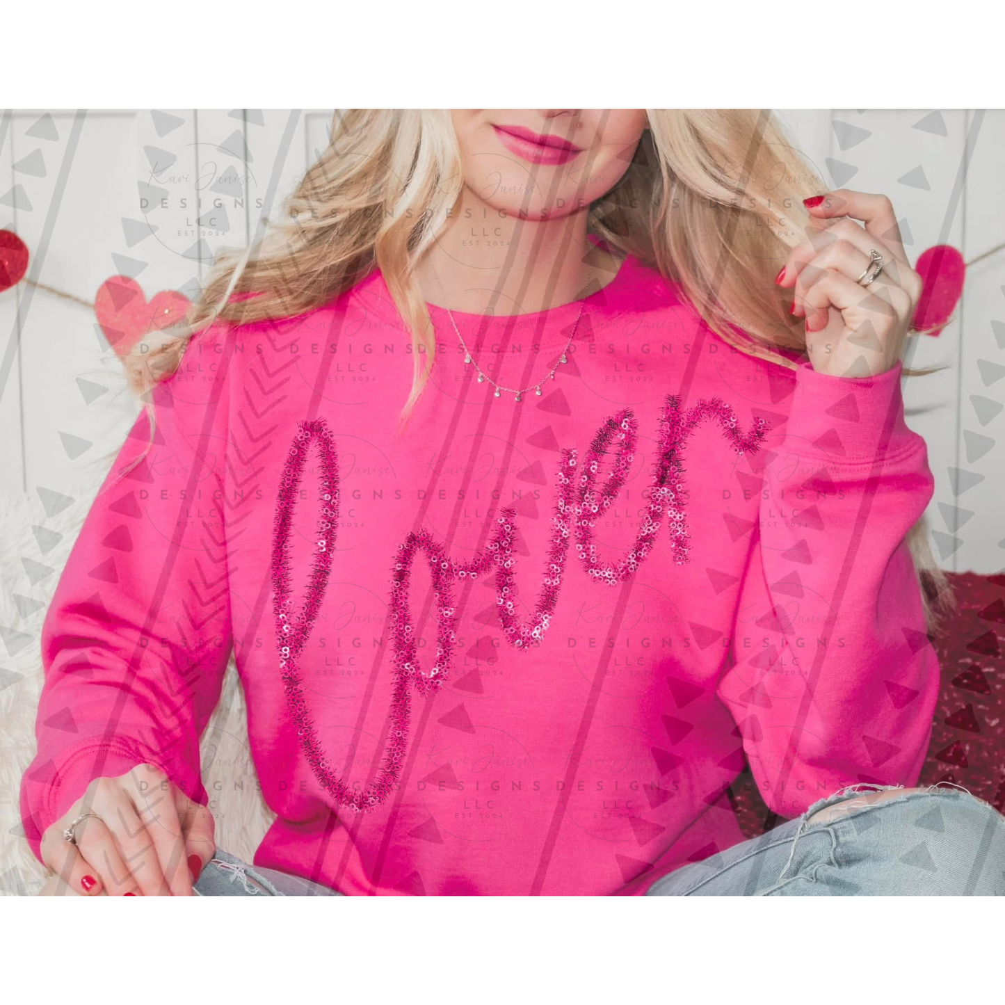 Lover Faux Tinsel