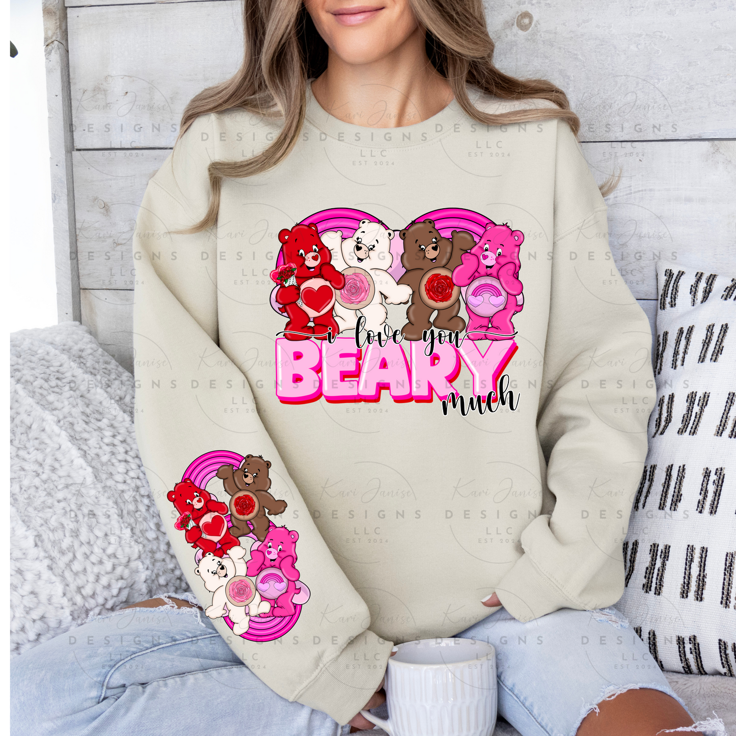 Love You Beary Much with Sleeve Option