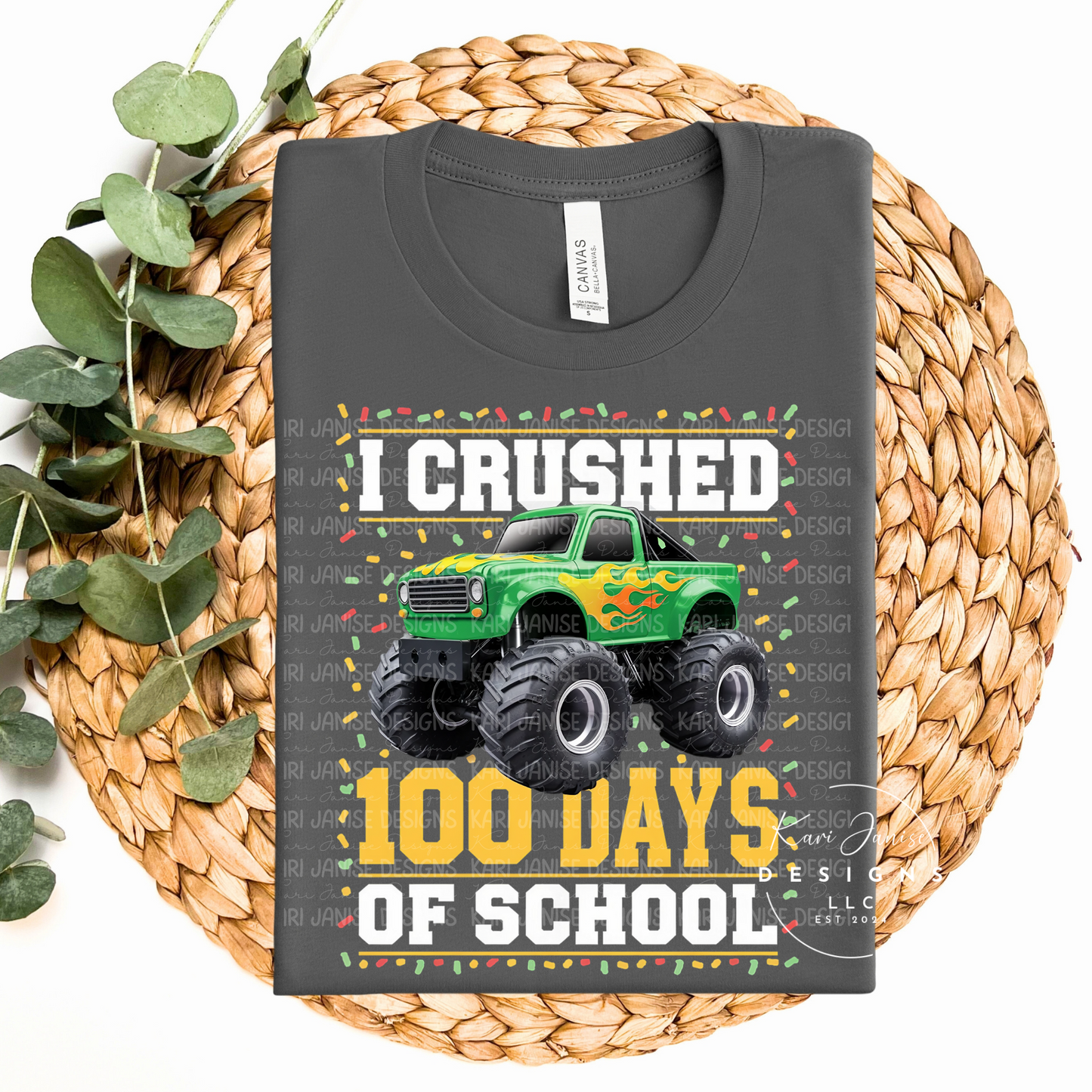 Crushed 100 Days of School