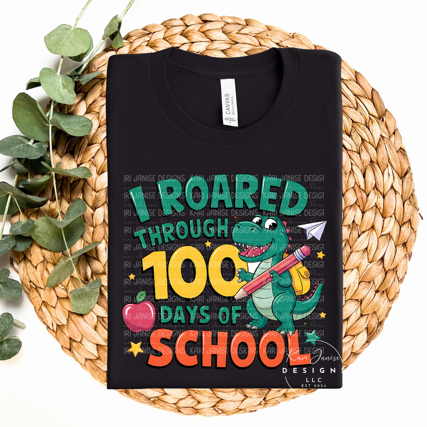 Roared Through 100 Days of School