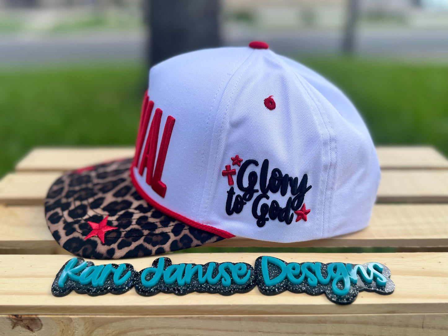 Revival Embroidered Snapback Hat | Glory to God