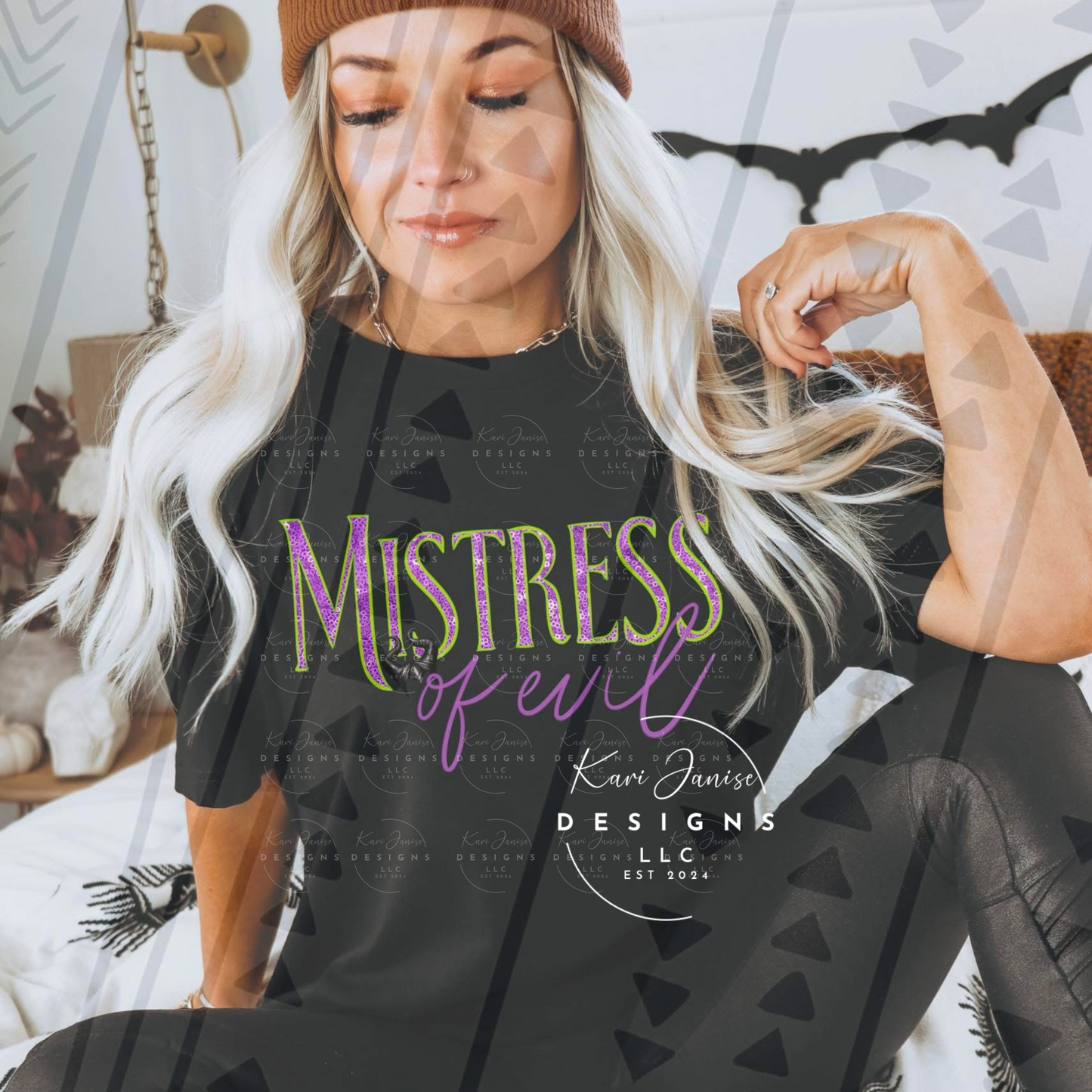 Mistress of Evil Faux Sequin