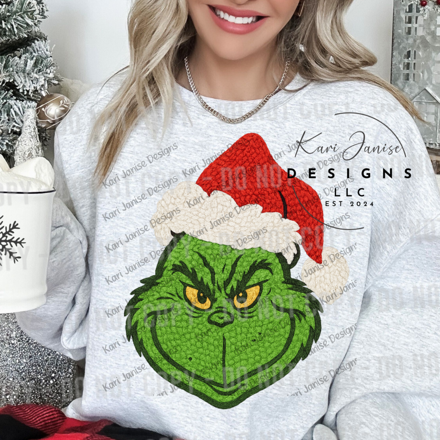 Faux Yarn Gr!nch