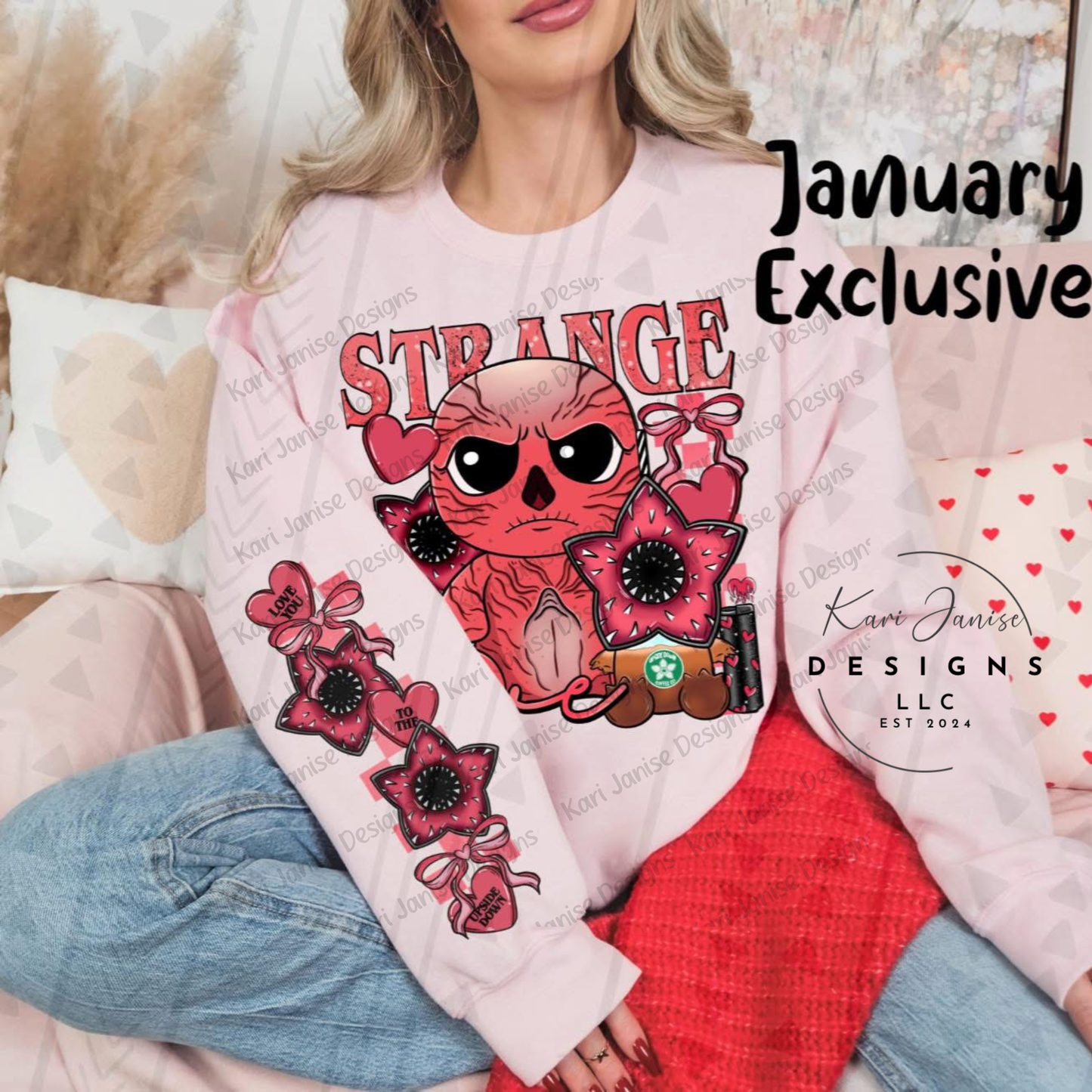 Strange Love with Sleeve Option