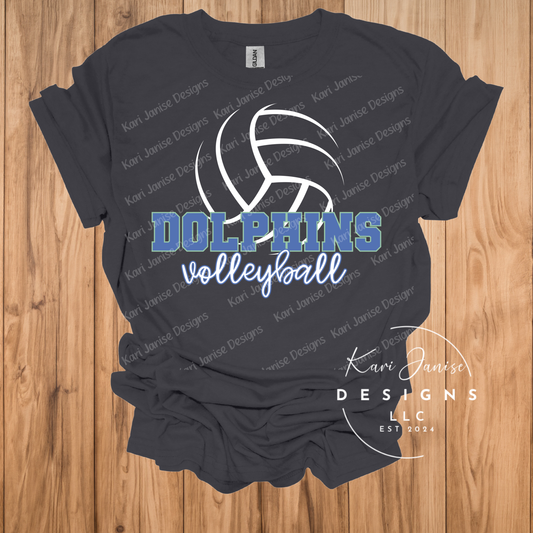Volleyball Team Custom (Any Mascot)