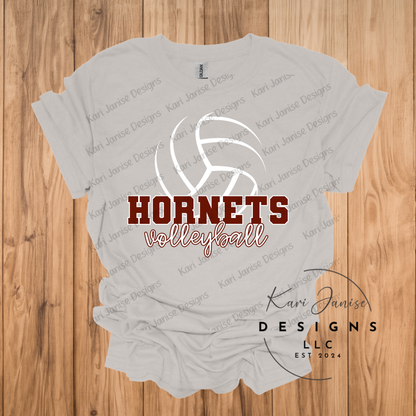 Volleyball Team Custom (Any Mascot)