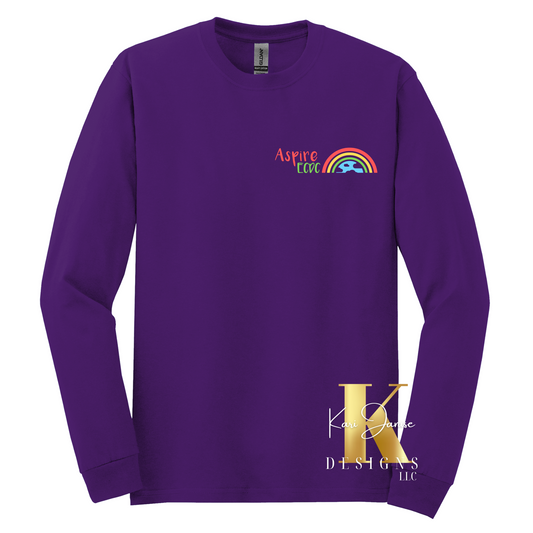Aspire ECDC Childcare Long Sleeve Tee
