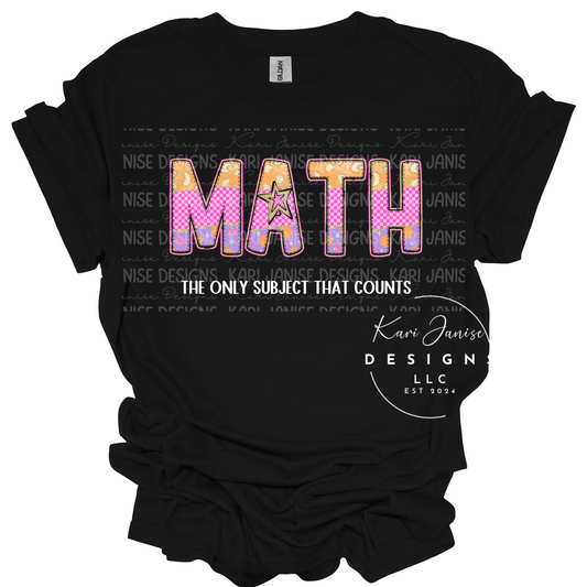 Math The Only Subject That Counts
