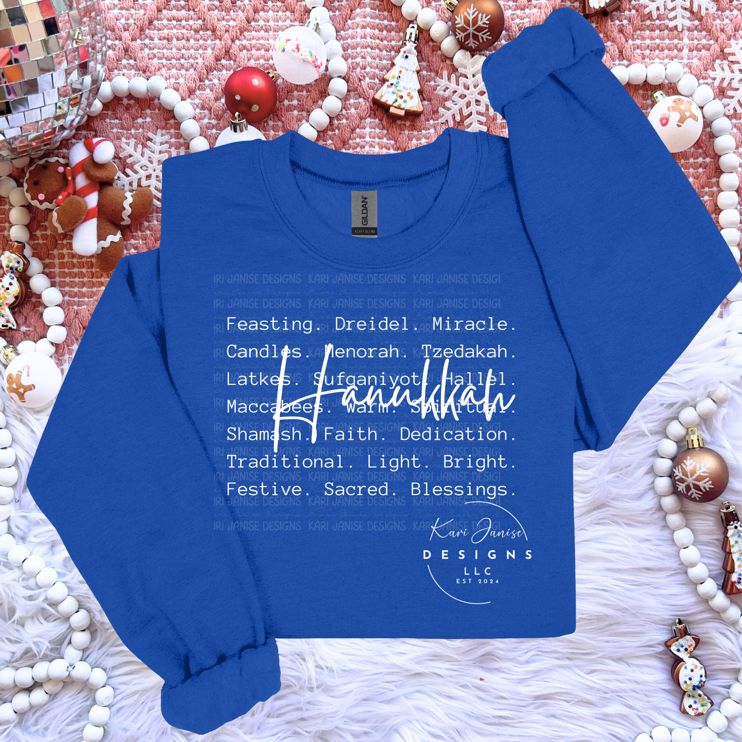 Hanukkah Typography