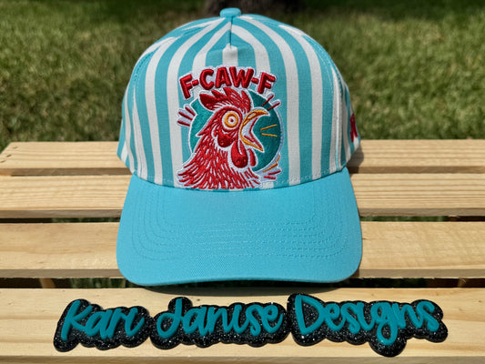 F-CAW-F Embroidered Snapback Hat