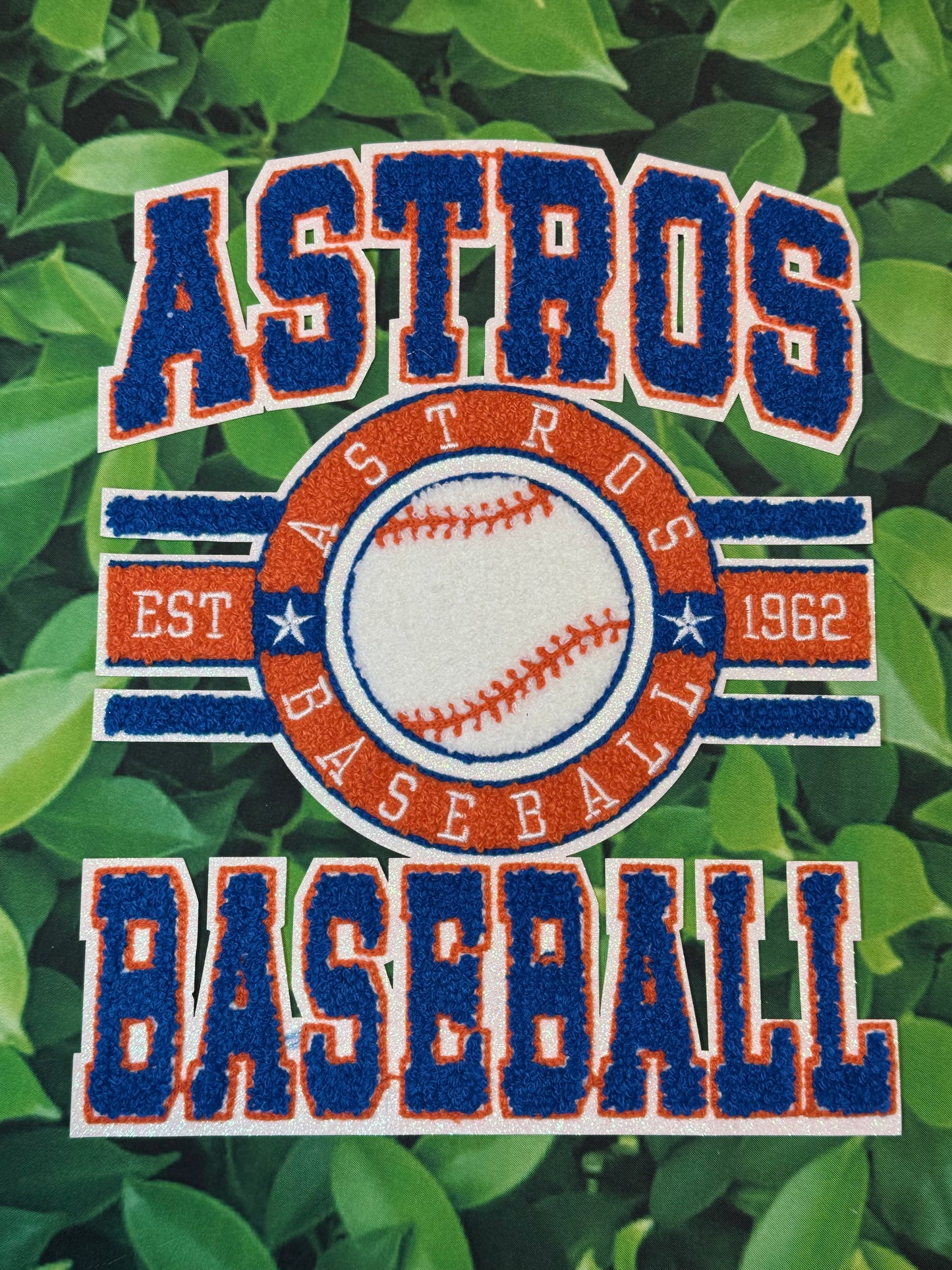 Astros Baseball Chenille Patch