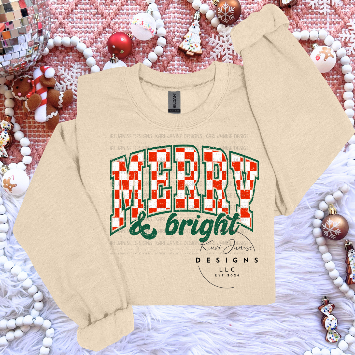 Checkered Merry & Bright