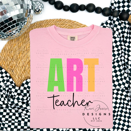 “Subject” Teacher (Any subject add in notes section)