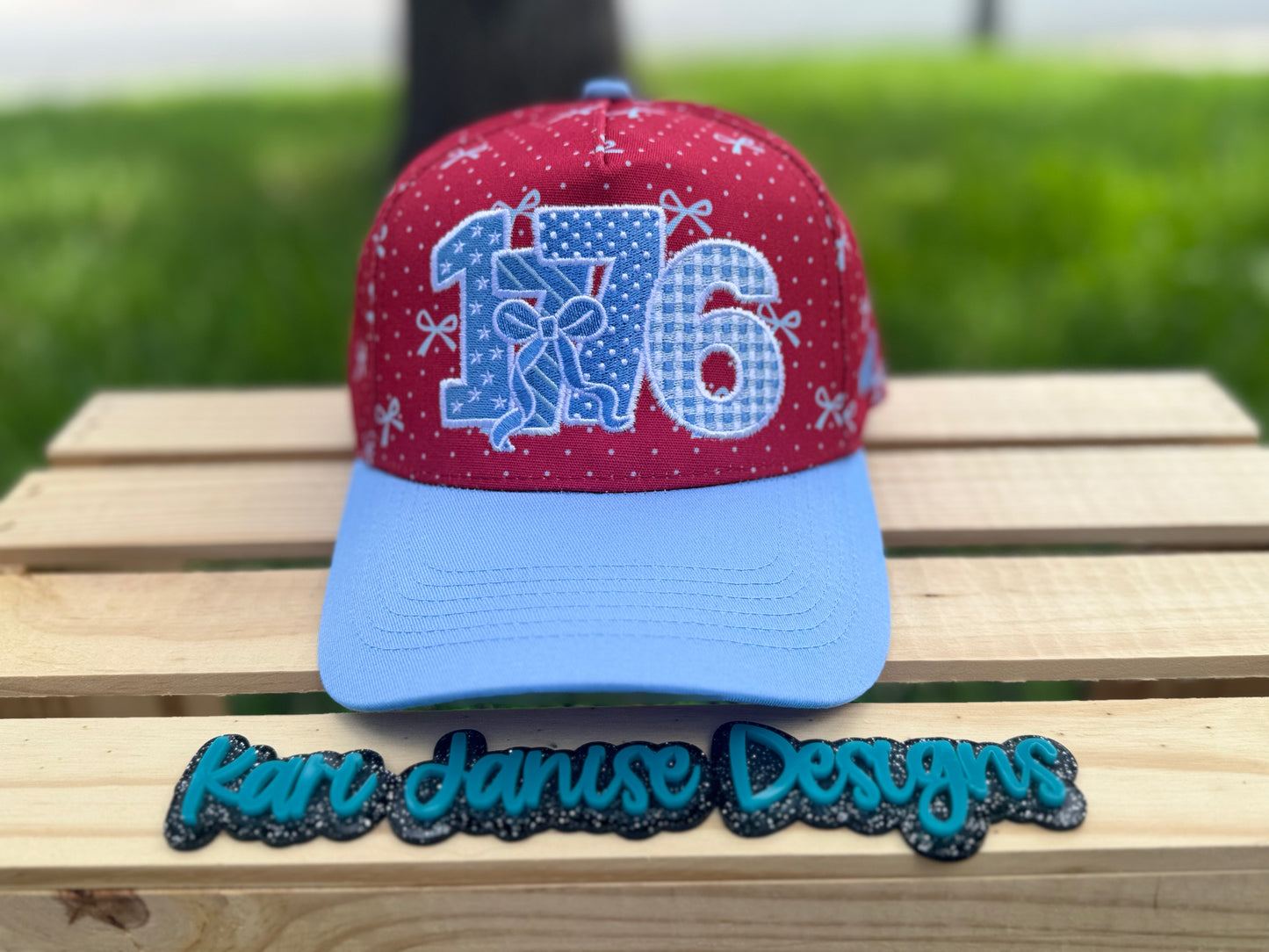 1776 Embroidered Snapback Hat