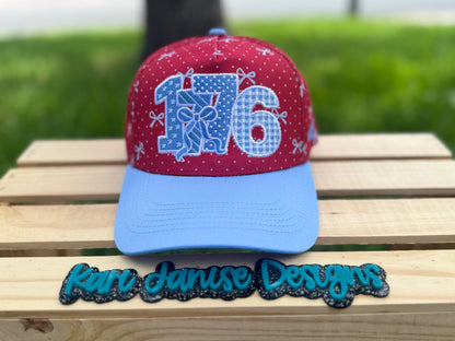 1776 Embroidered Snapback Hat