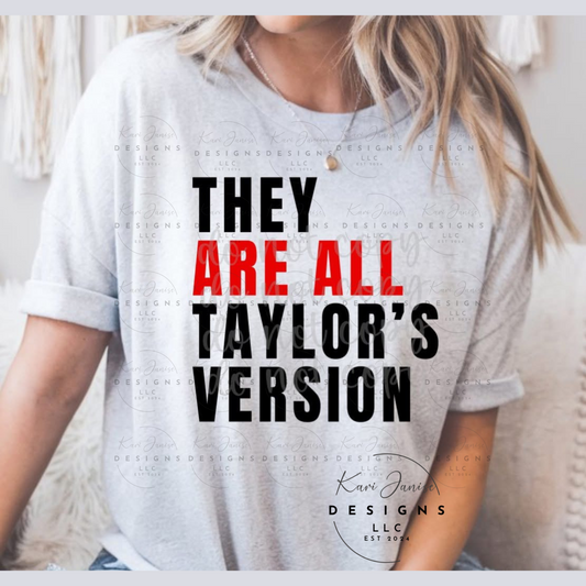 Flash Sale! All Taylor's Version