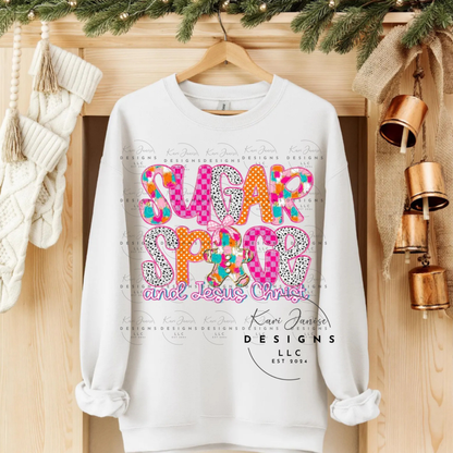Sugar Spice and Jesus Christ with Sleeve Option