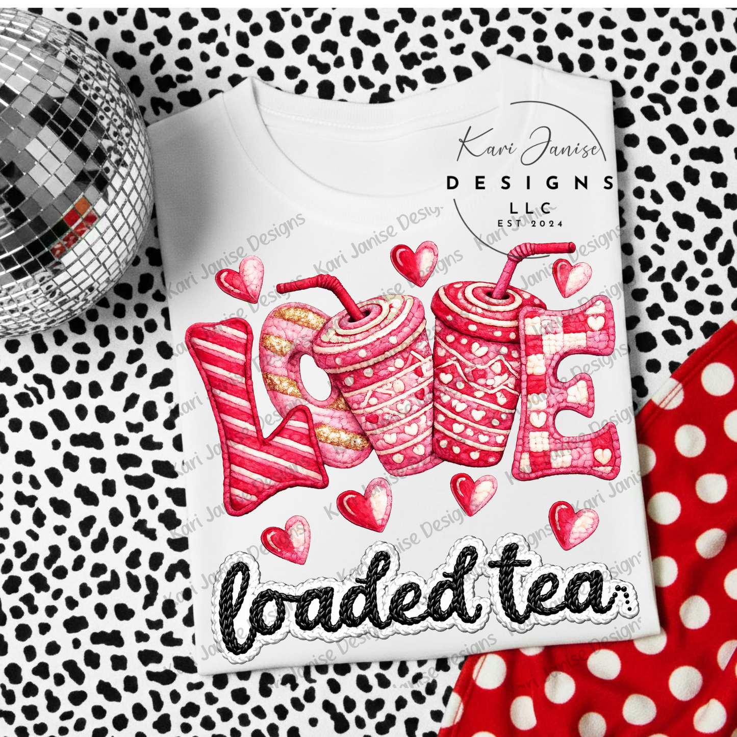 Faux Yarn Love Loaded Tea