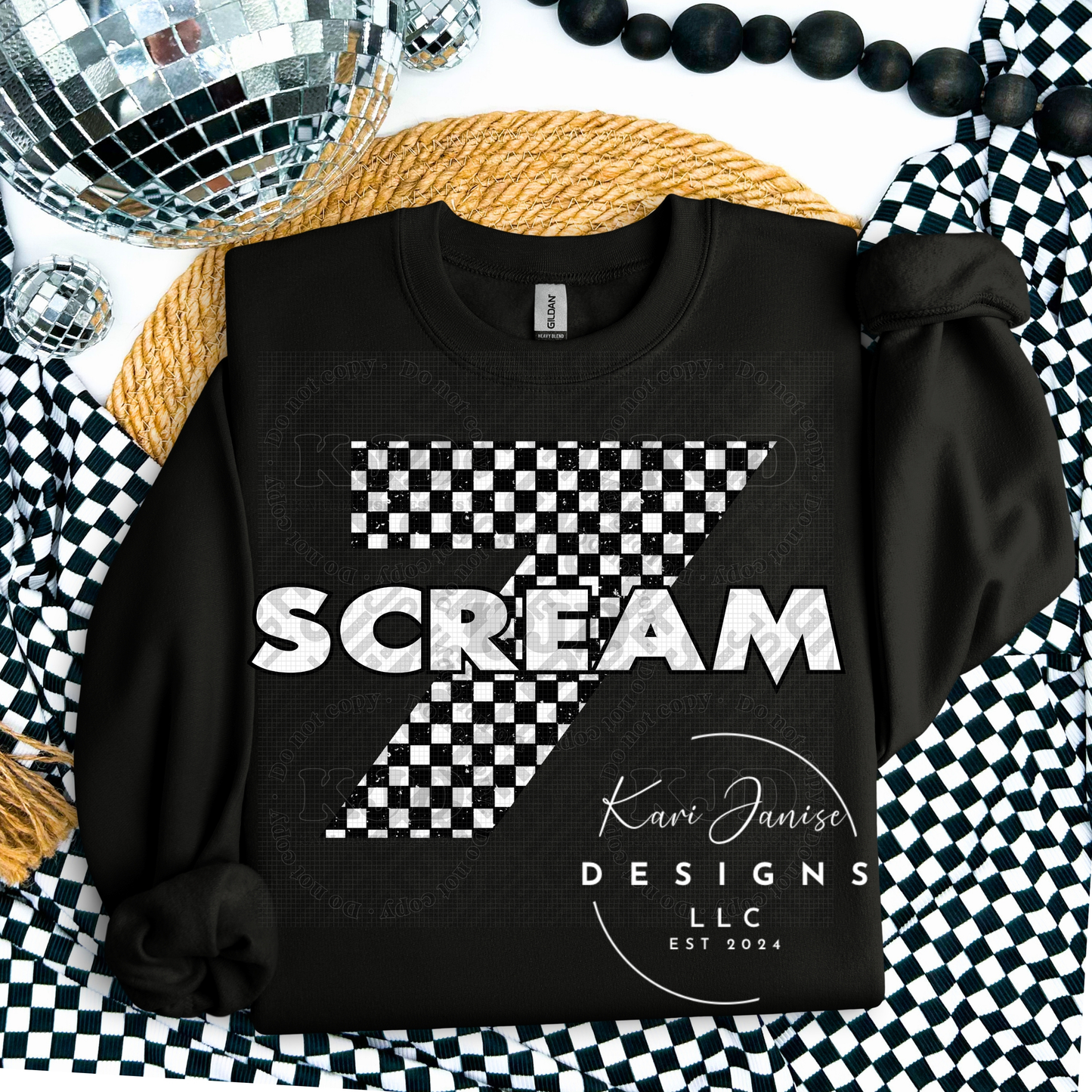 Scream7 Checkered