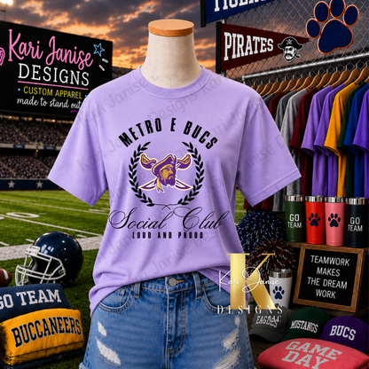 Social Club Loud and Proud School Spirit - Any School/Mascot