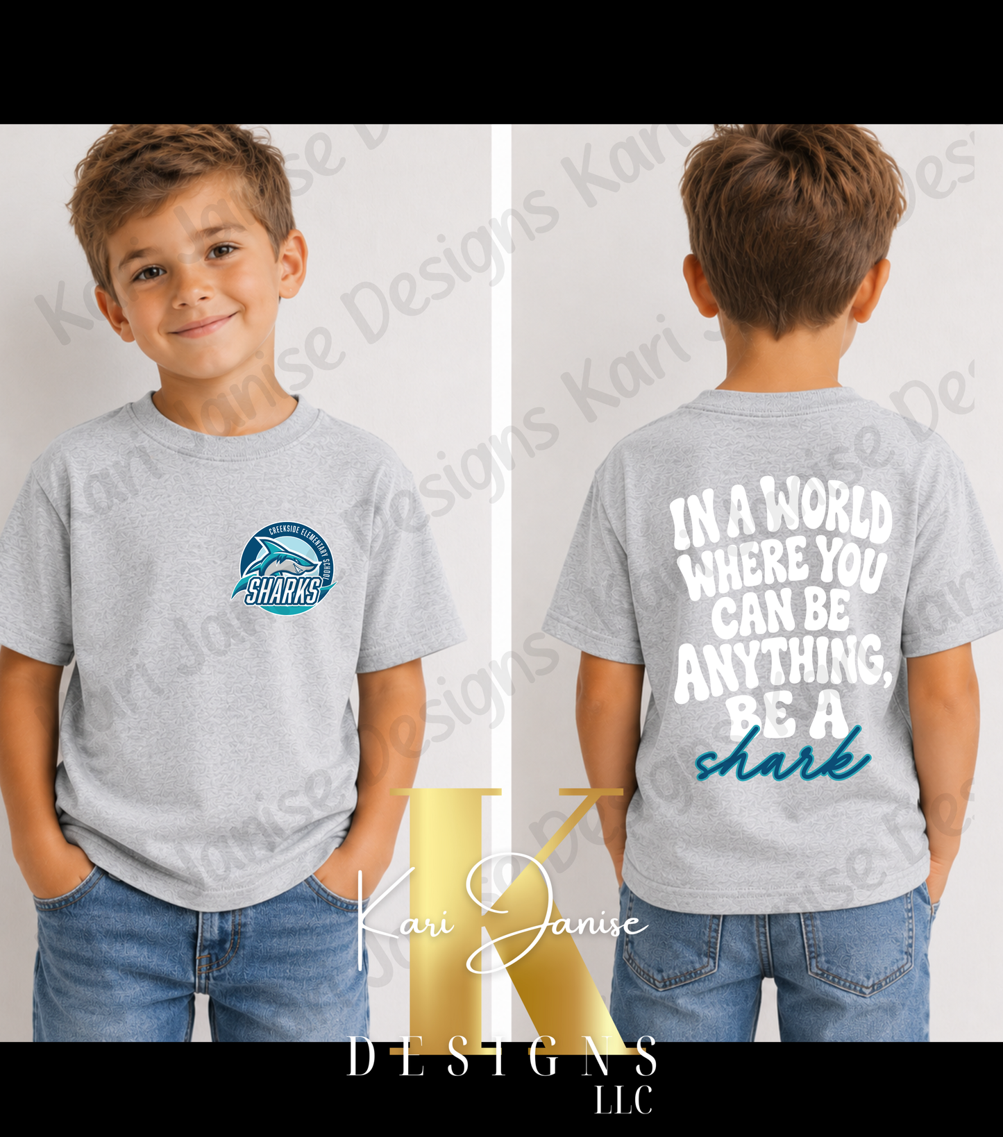 In a World Where You Can Be Anything Custom Mascot - Any School/Team