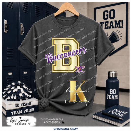 Varsity Pinstripe Custom Mascot - Any School/Team