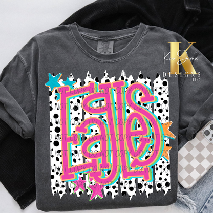 Polka Dot Stripes Custom Mascot - Any School/Team
