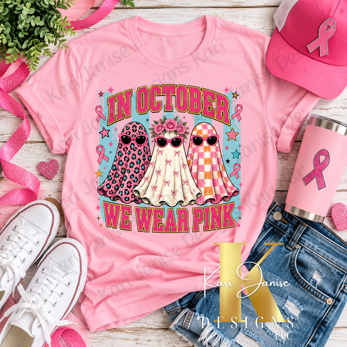 In October We Wear Pink Ghosts