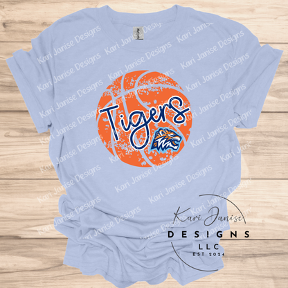 Distressed Basketball Custom