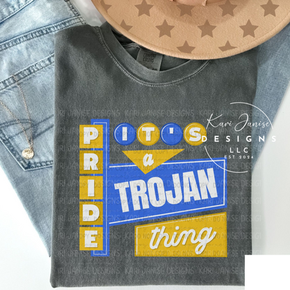 It's A Pride Thing Custom Mascot - Any School/Team